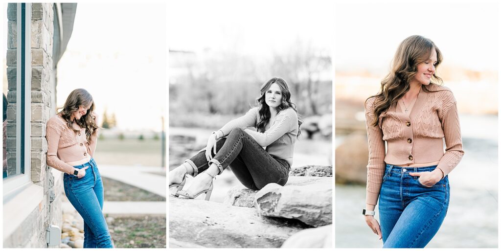 Fort Lewis Senior Photos by the Animas River