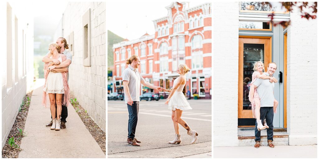 Downtown Durango Engagement Photos