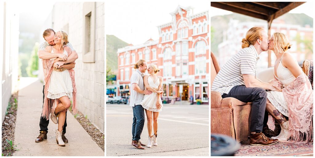 Historic Strater Hotel Engagement Photos