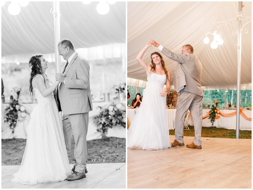 Durango mountain wedding tent