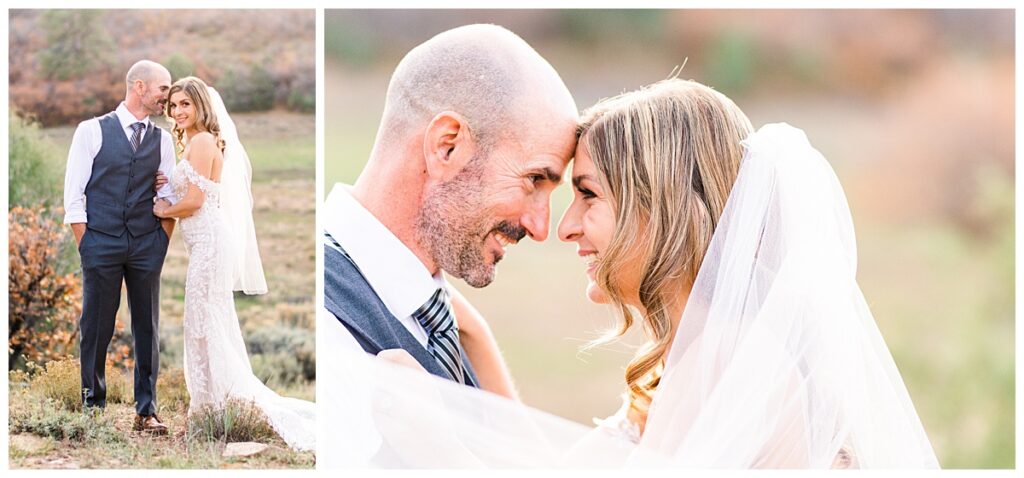 Pagosa Springs wedding golden hour