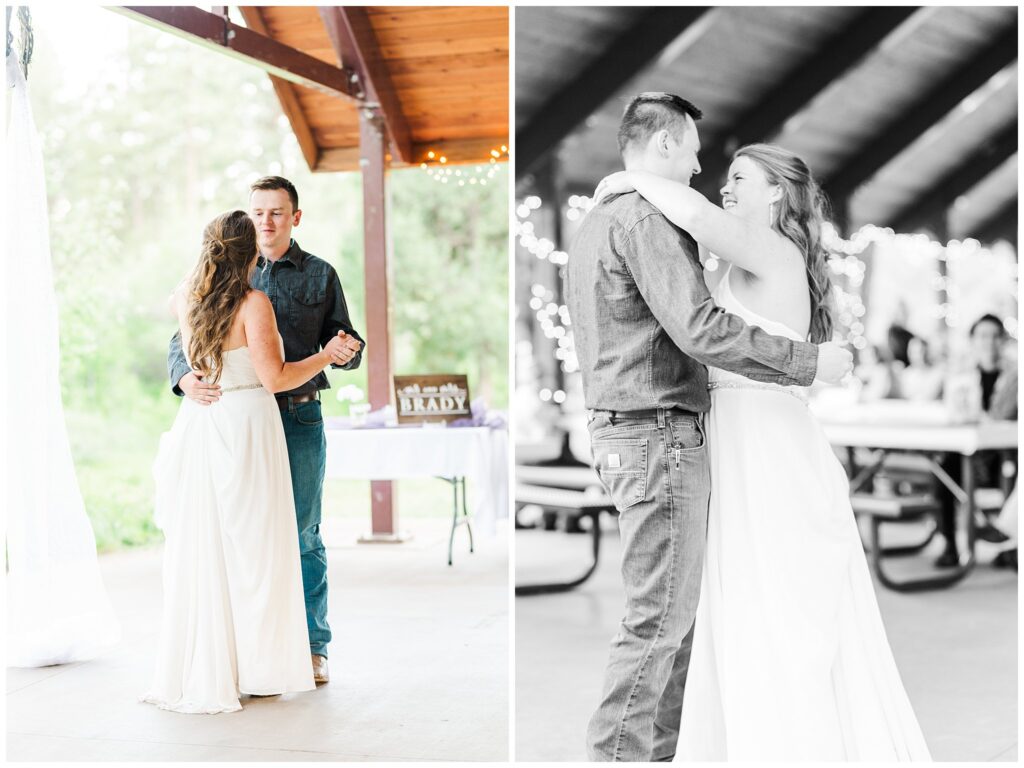 Chris Park wedding first dance