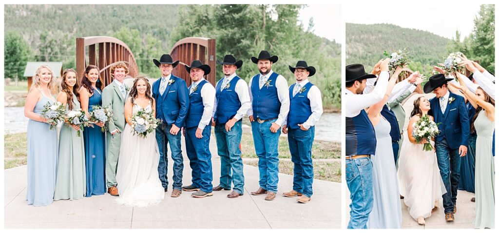 South fork wedding party