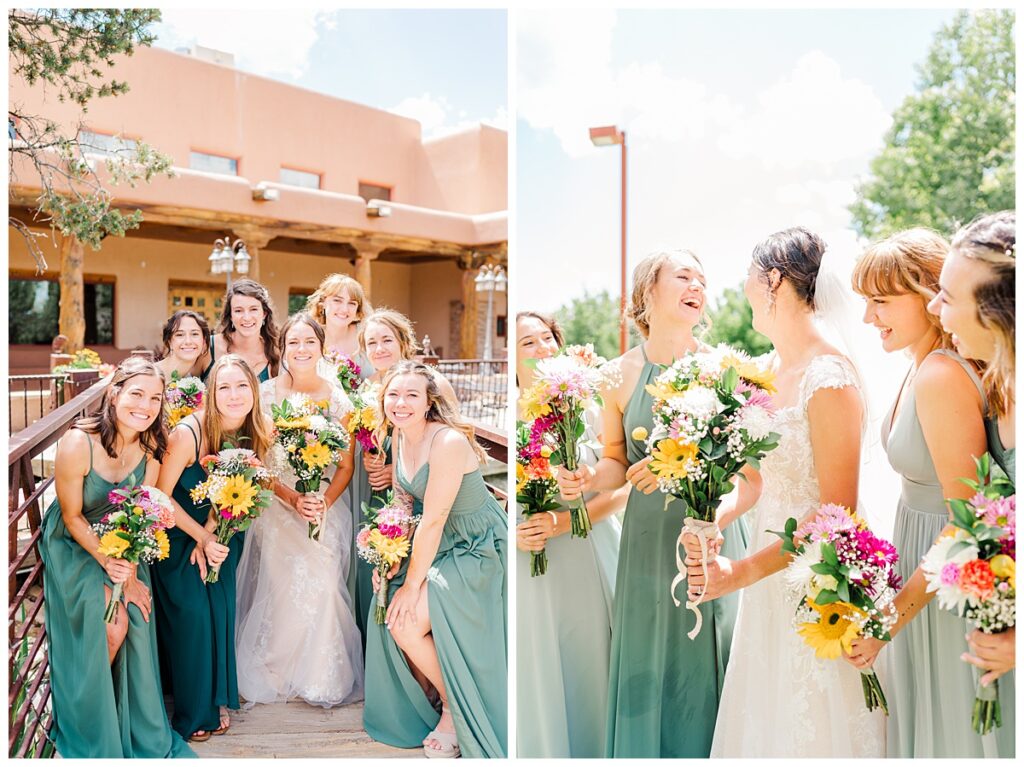 Albuquerque wedding bridesmaids