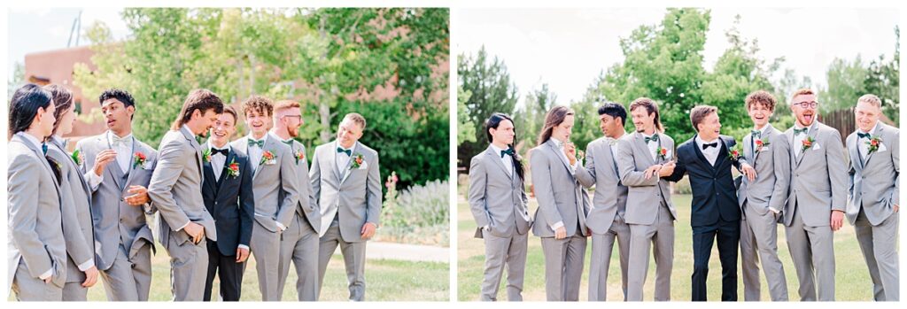 Albuquerque Wedding groomsmen