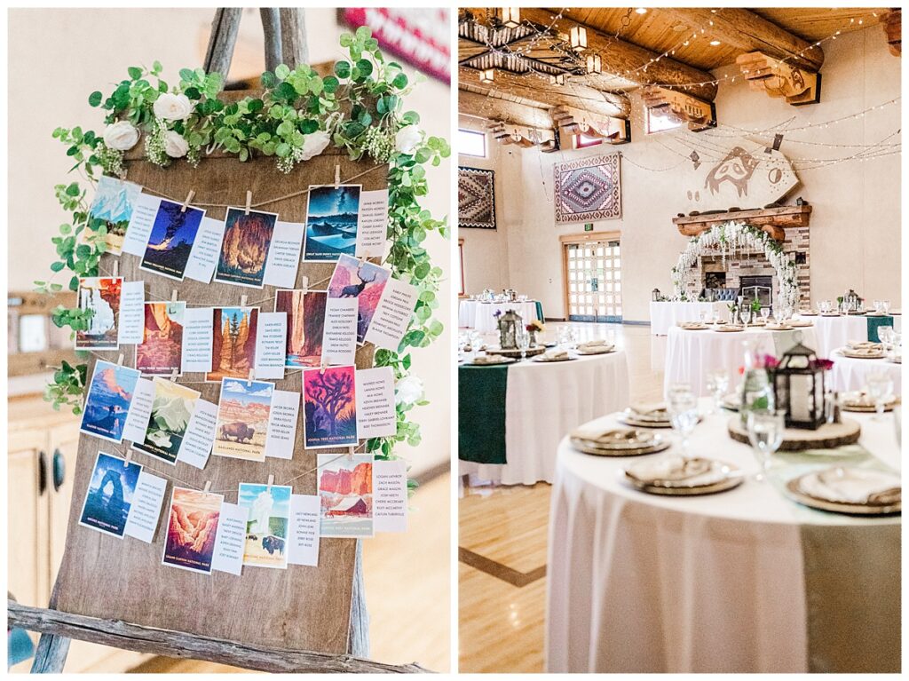 Albuquerque wedding table scapes