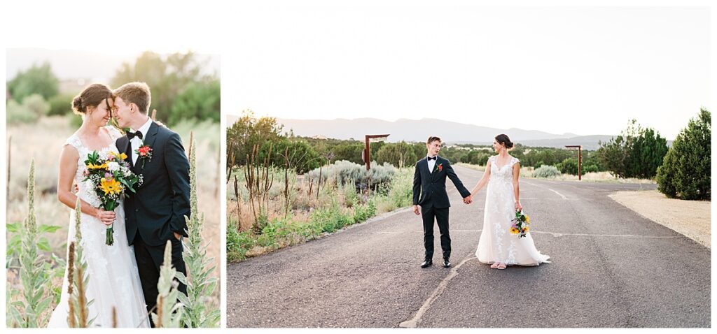 Albuquerque wedding couple portraits