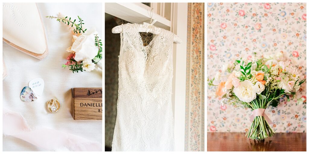 Downtown Durango wedding details