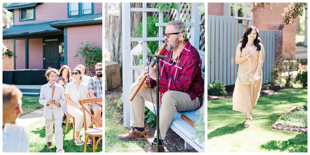 Downtown Durango wedding flute