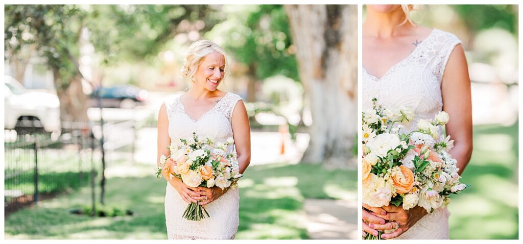 Downtown Durango Wedding Bridal Portraits