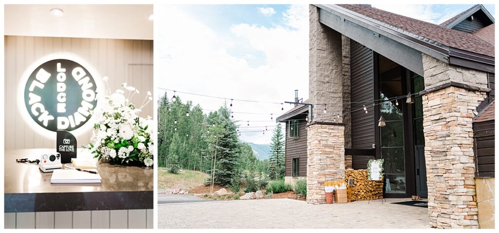 Black Diamond Lodge Wedding