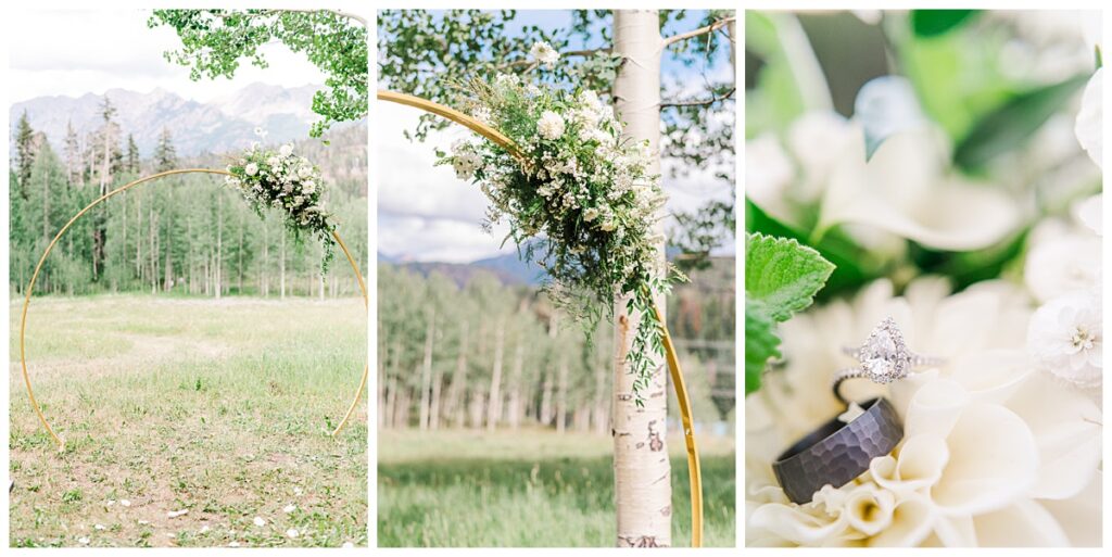 Black Diamond Lodge Wedding ceremony