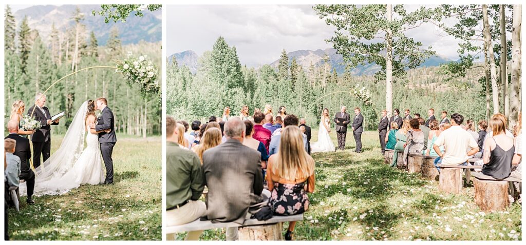 Black Diamond Lodge Wedding meadow