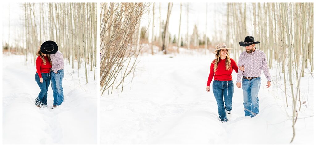 Winter Engagement Photos