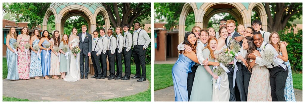 Old Town Albuquerque Wedding Wedding Party