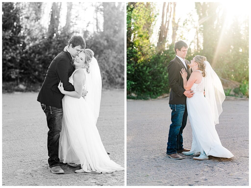 Monte Vista Wedding Sunset Portraits