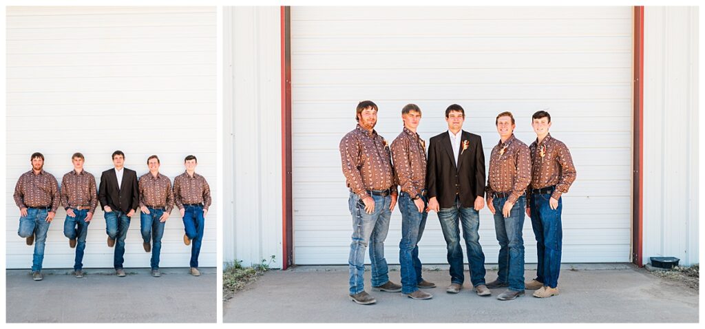 Monte Vista Wedding Groomsmen