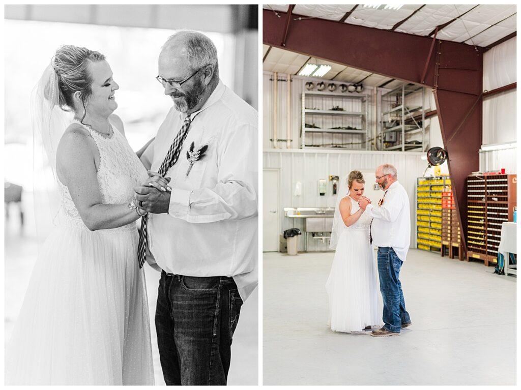 Monte Vista Wedding Father Daughter