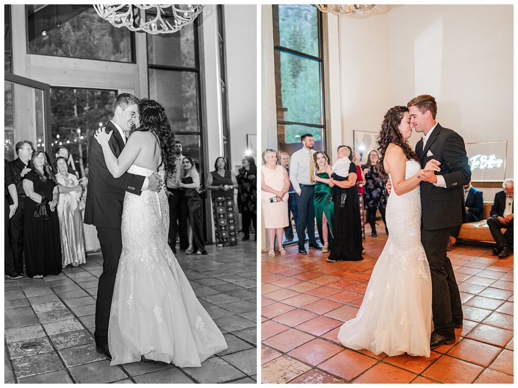 August Black Diamond Lodge Wedding First Dance