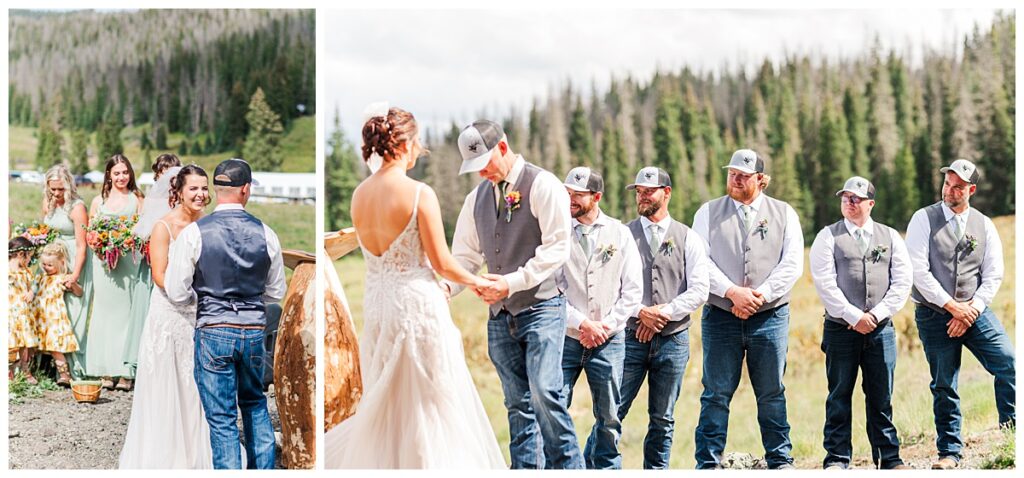 Southern Colorado Mountain Wedding Party