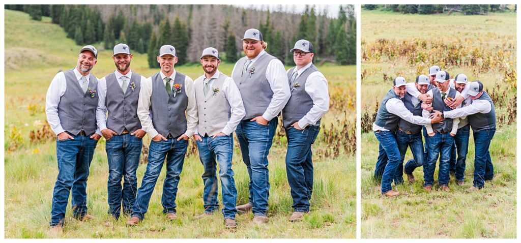 Mountain Groomsmen