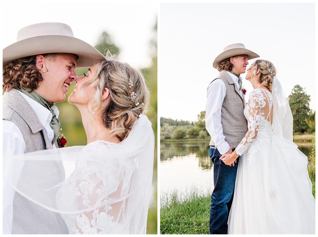 LePlatt's Pond Wedding Couple Portriats