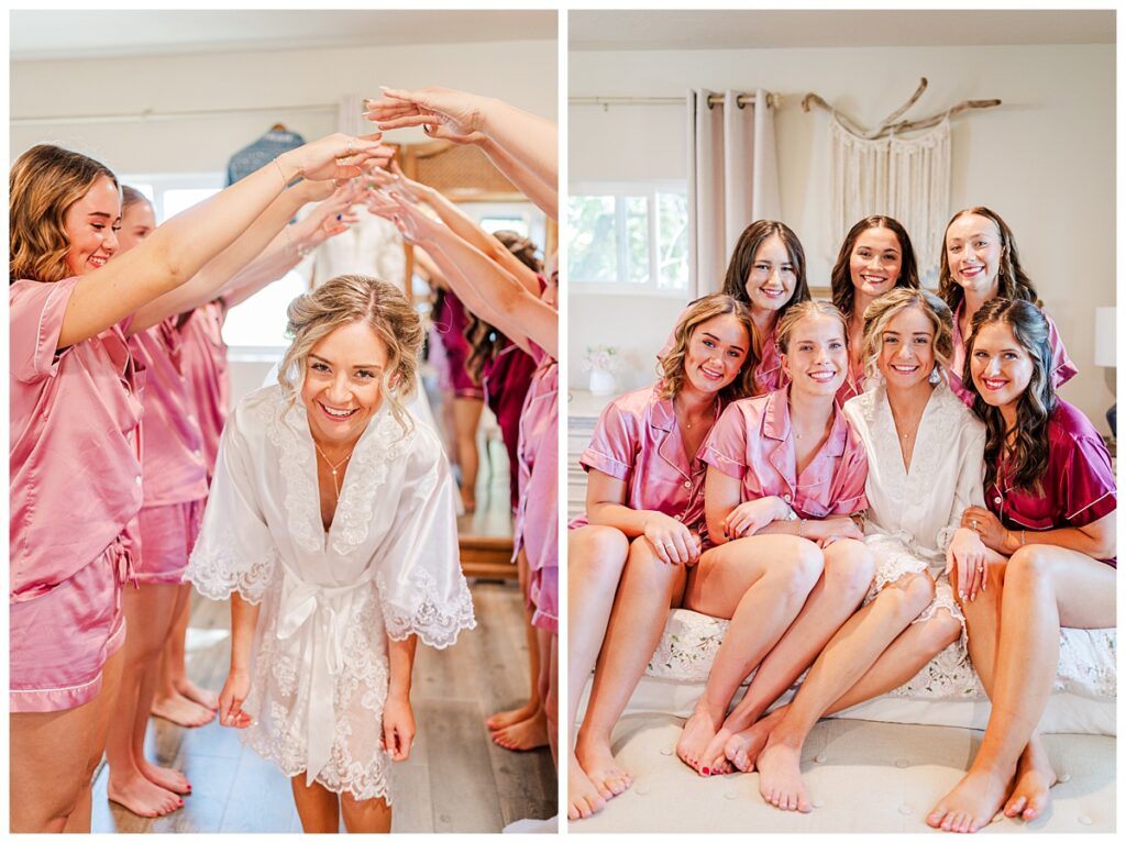 LePlatt's Pond Wedding Bridesmaid robes