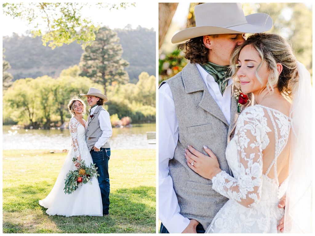 LePlatt's Pond Wedding Couple Portraits