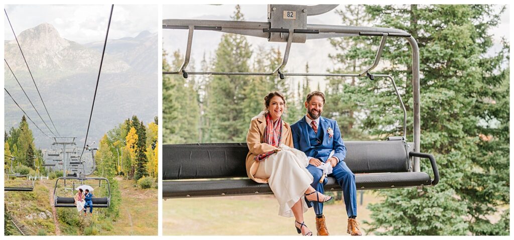 Purgatory Resort Wedding Ski Lift