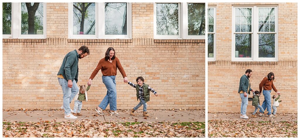 Fall Family Photos Smiley Building