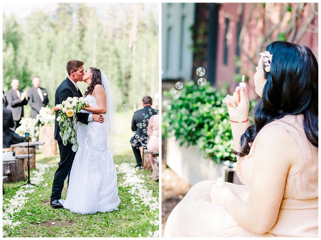 Wedding Ceremony Bubbles