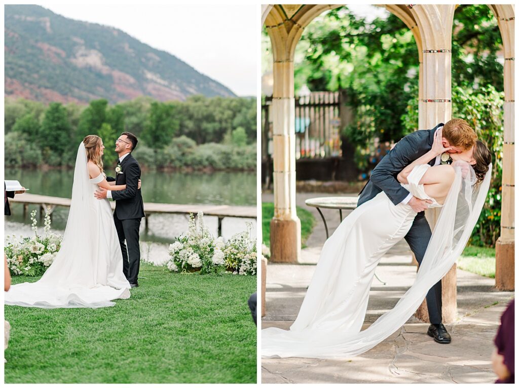 The Ceremony First Kiss