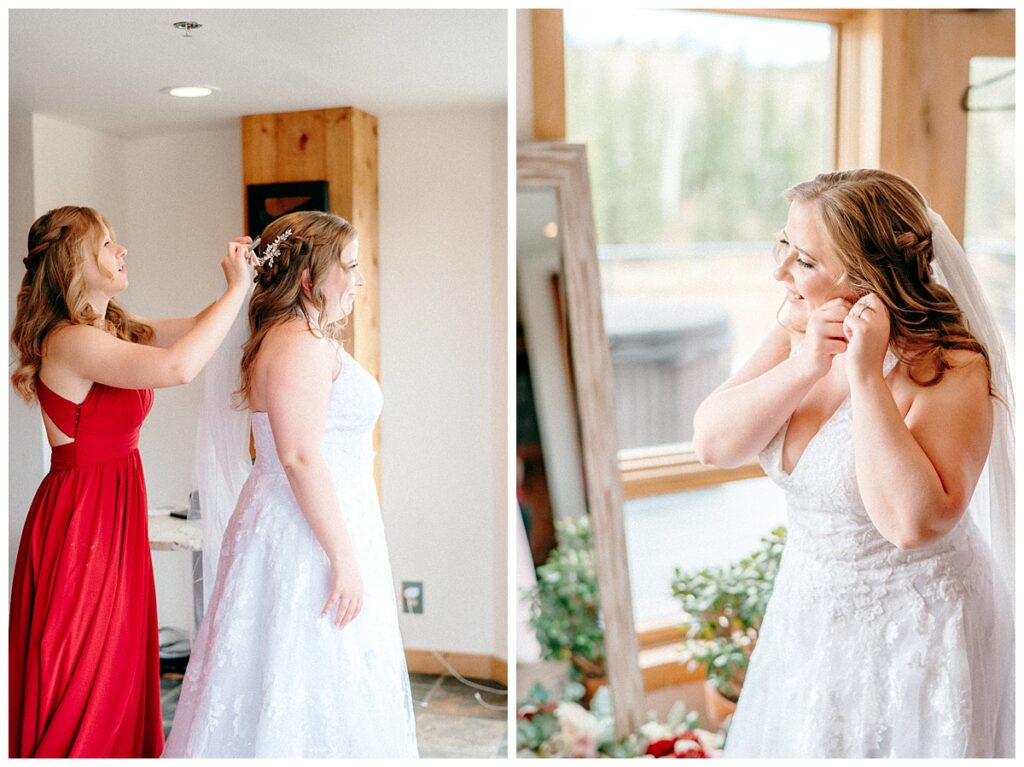 May Black Diamond Lodge Wedding Getting Ready