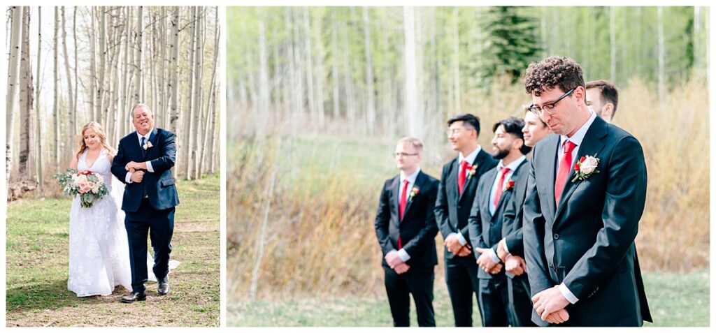 Durango Colorado Wedding First Look