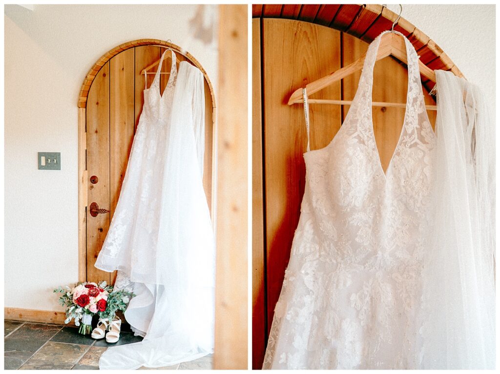 Black Diamond Lodge Wedding Dress