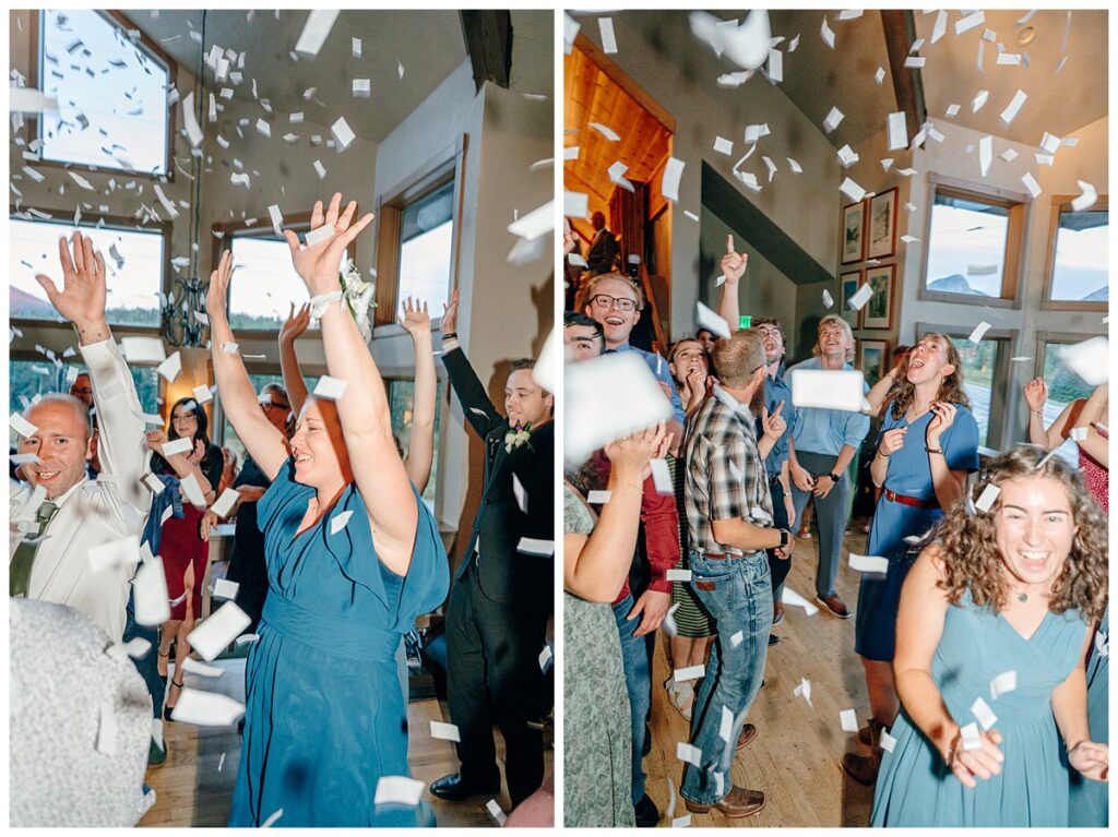 Black Diamond Lodge Confetti cannon