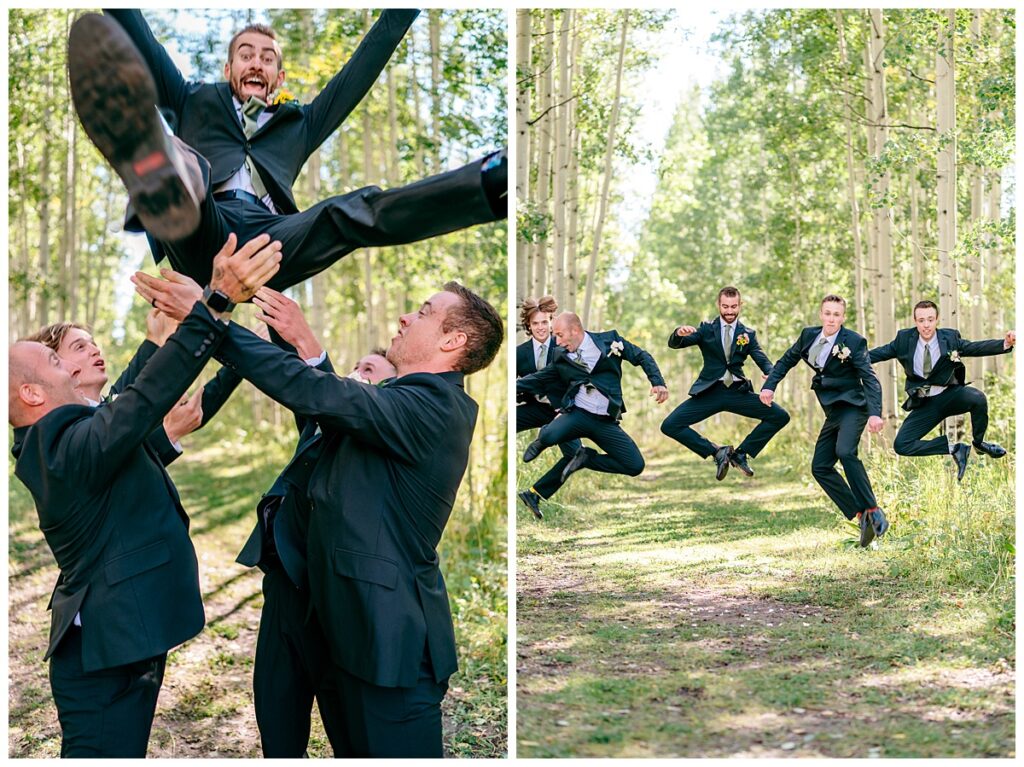 Black Diamond Lodge Fun Groomsmen