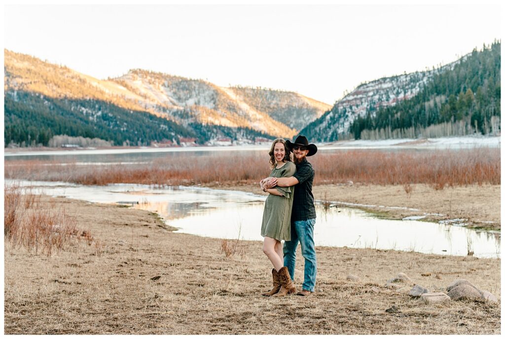 Lemon Reservoir engagement session 