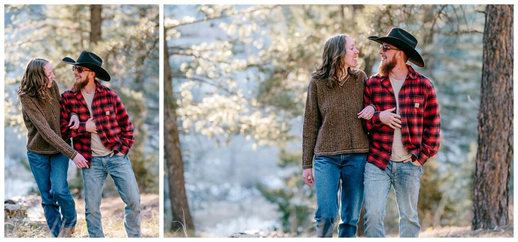 Lemon Reservoir engagement session 