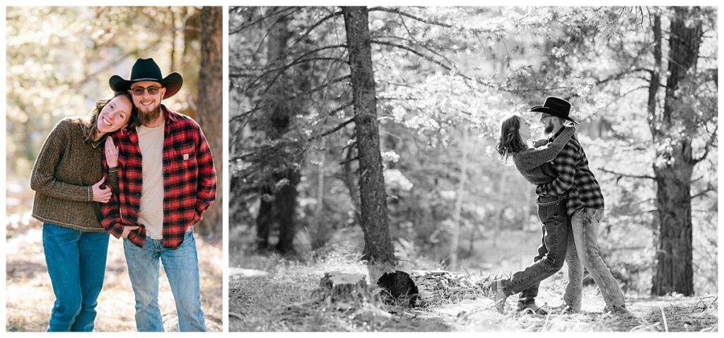 Lemon Reservoir engagement session 